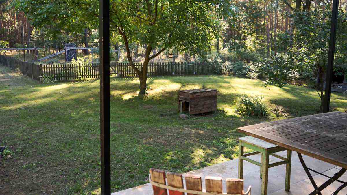  Von der Terrasse alles im Blick. 